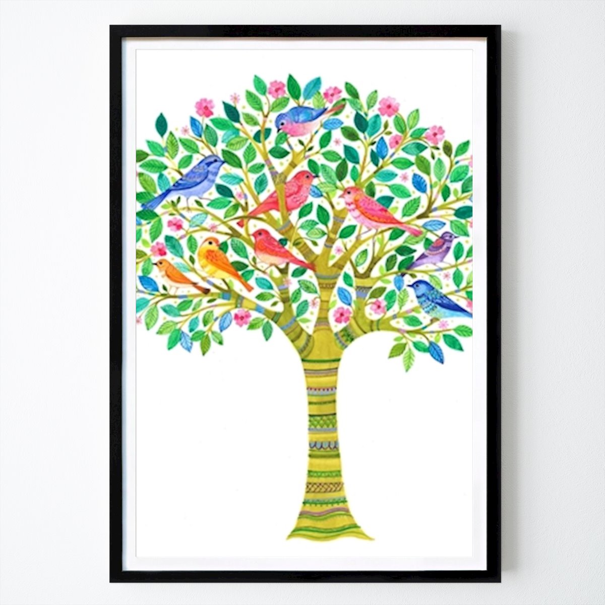 Kinder Poster: Kleurrijke luifel van Isabelle Brent