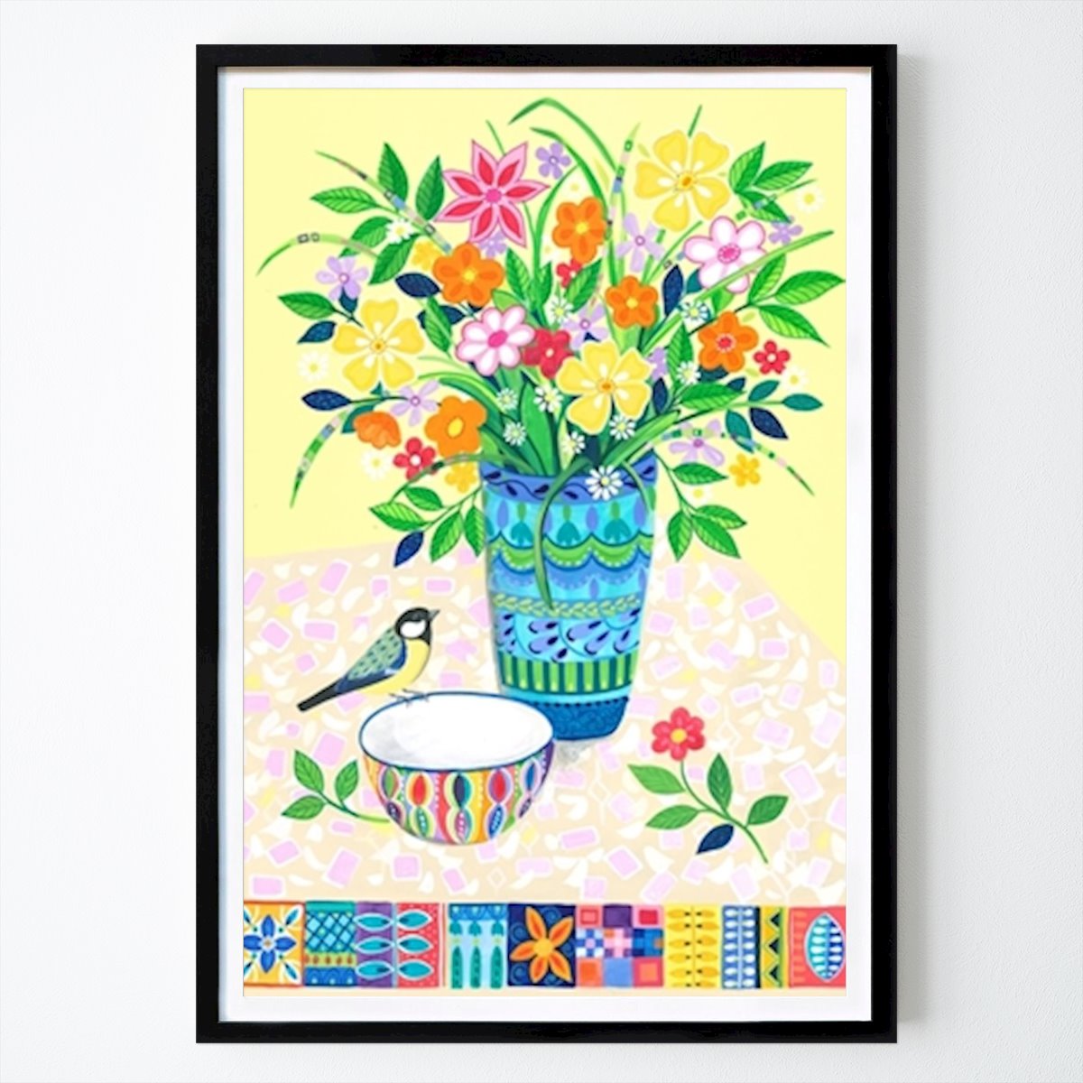Kitchen Poster: Blooming Harmony by Isabelle Brent