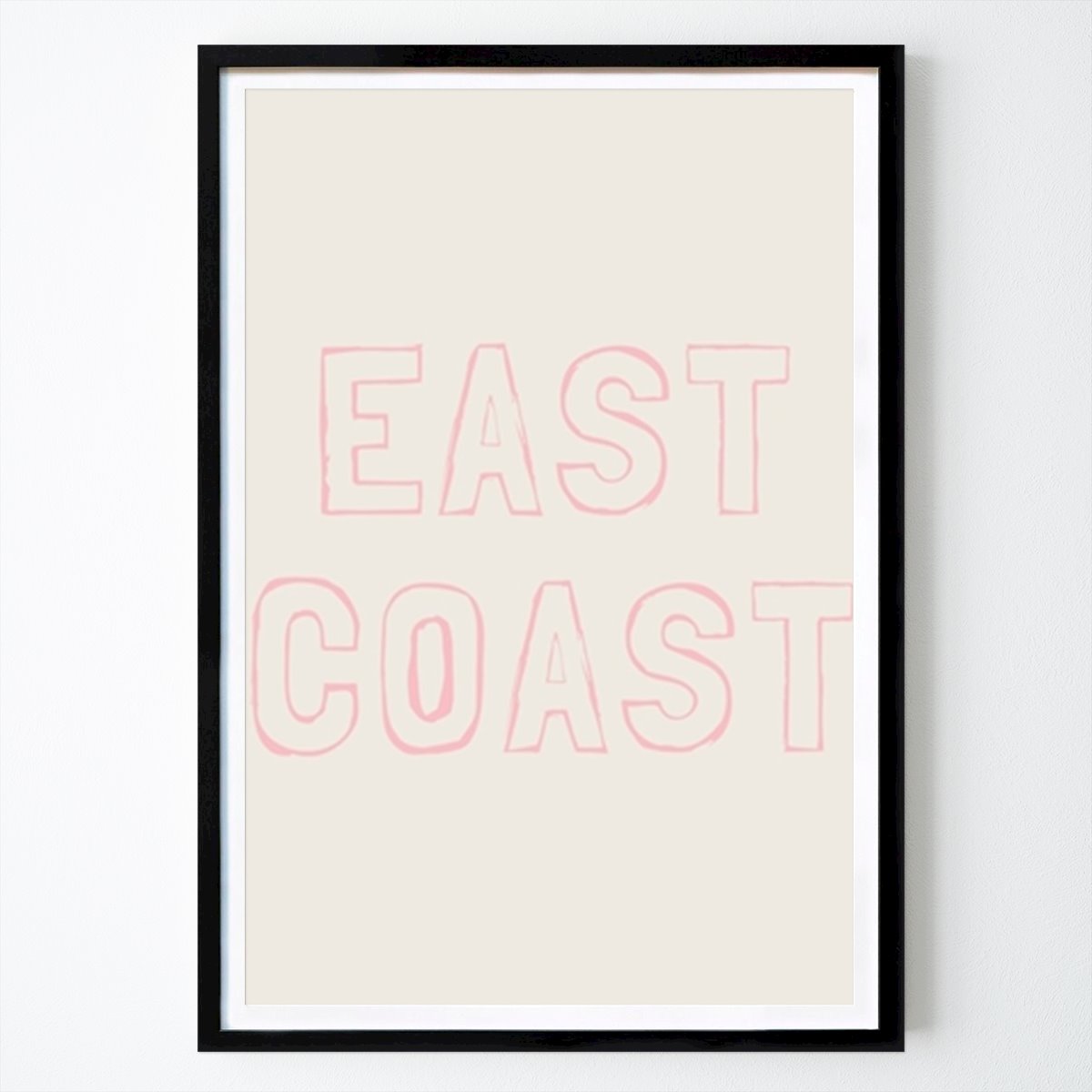 Architecture & Design Poster: Pink Coast Vibes by Jolly and Dash