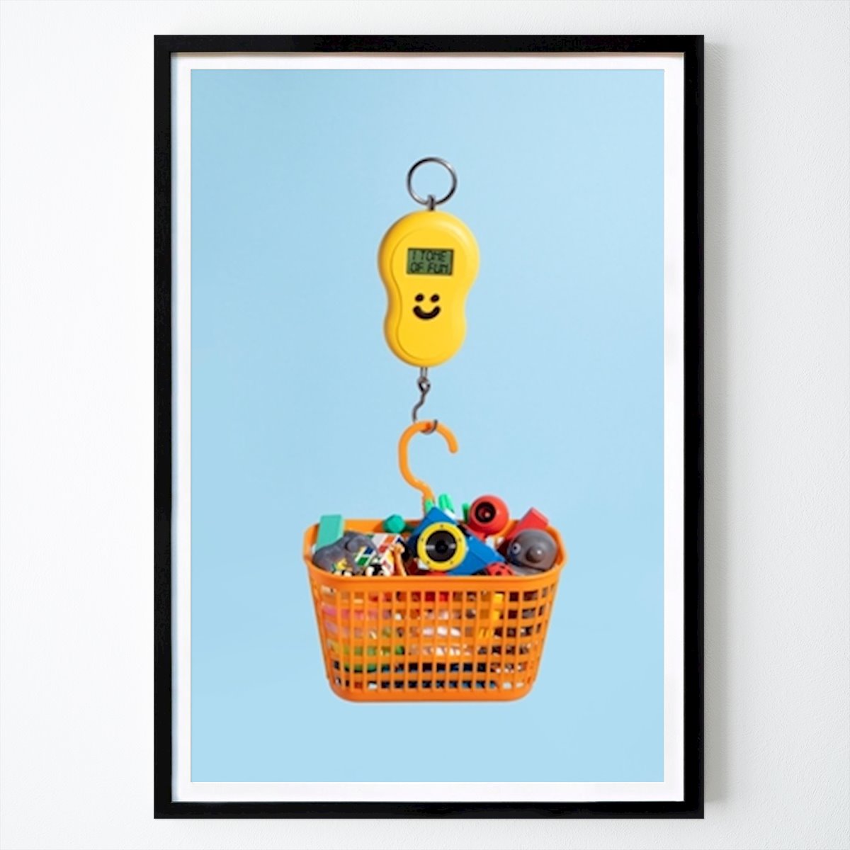 Abstract Poster: Playful Balance by Julia Ramiro
