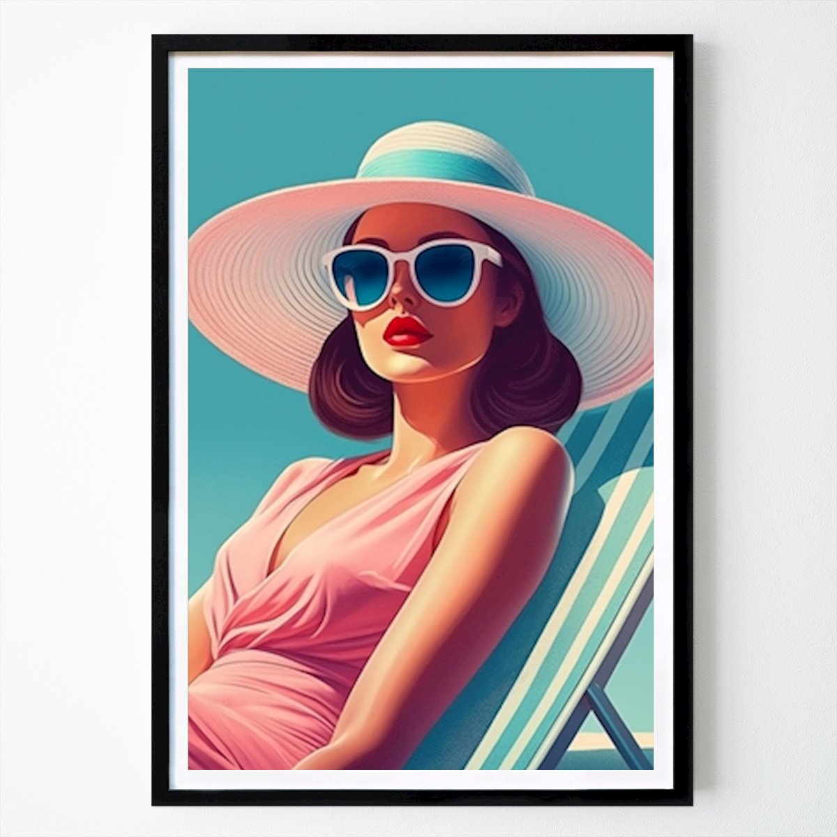 Retro & Vintage Juliste: Allas Glam No3 tekijänä Stefanie Jockschat