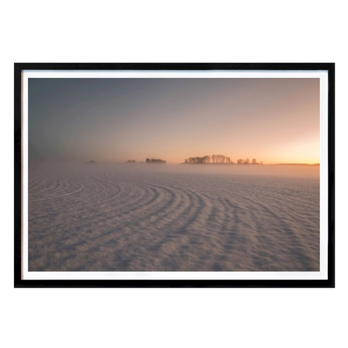 Nature Poster: Into the fog by Linus Olofsson