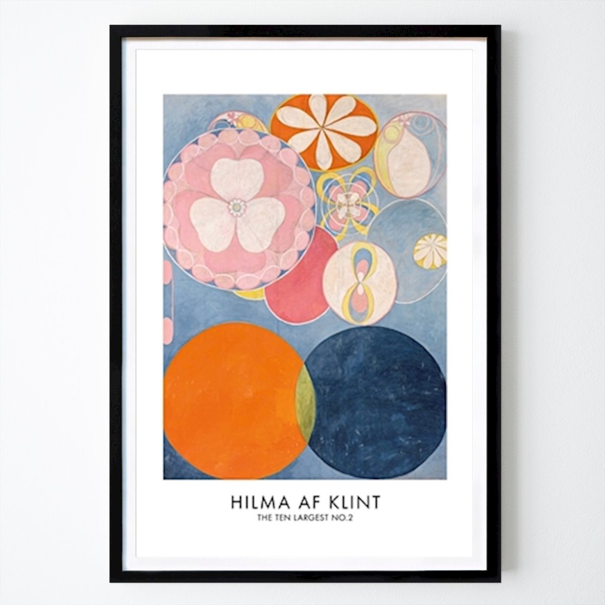 Abstracto Póster: Los diez pósters más grandes del número 2 de Hilma Af Klint