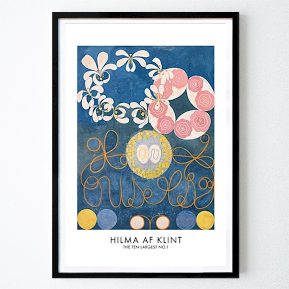 Abstract Poster: The Ten Largest No.1 Poster by Hilma Af Klint
