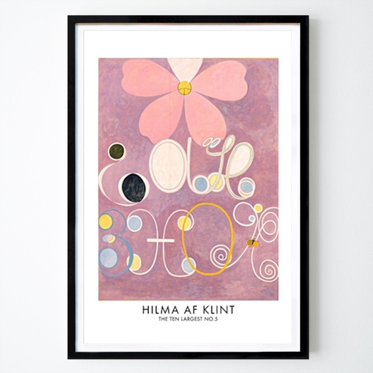 Abstracto Póster: Los diez pósters más grandes del n.o 5 de Hilma Af Klint