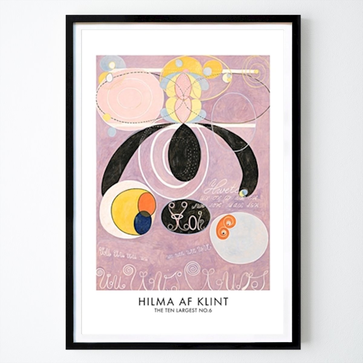 Abstracto Póster: Los diez pósters más grandes del n.o 6 de Hilma Af Klint