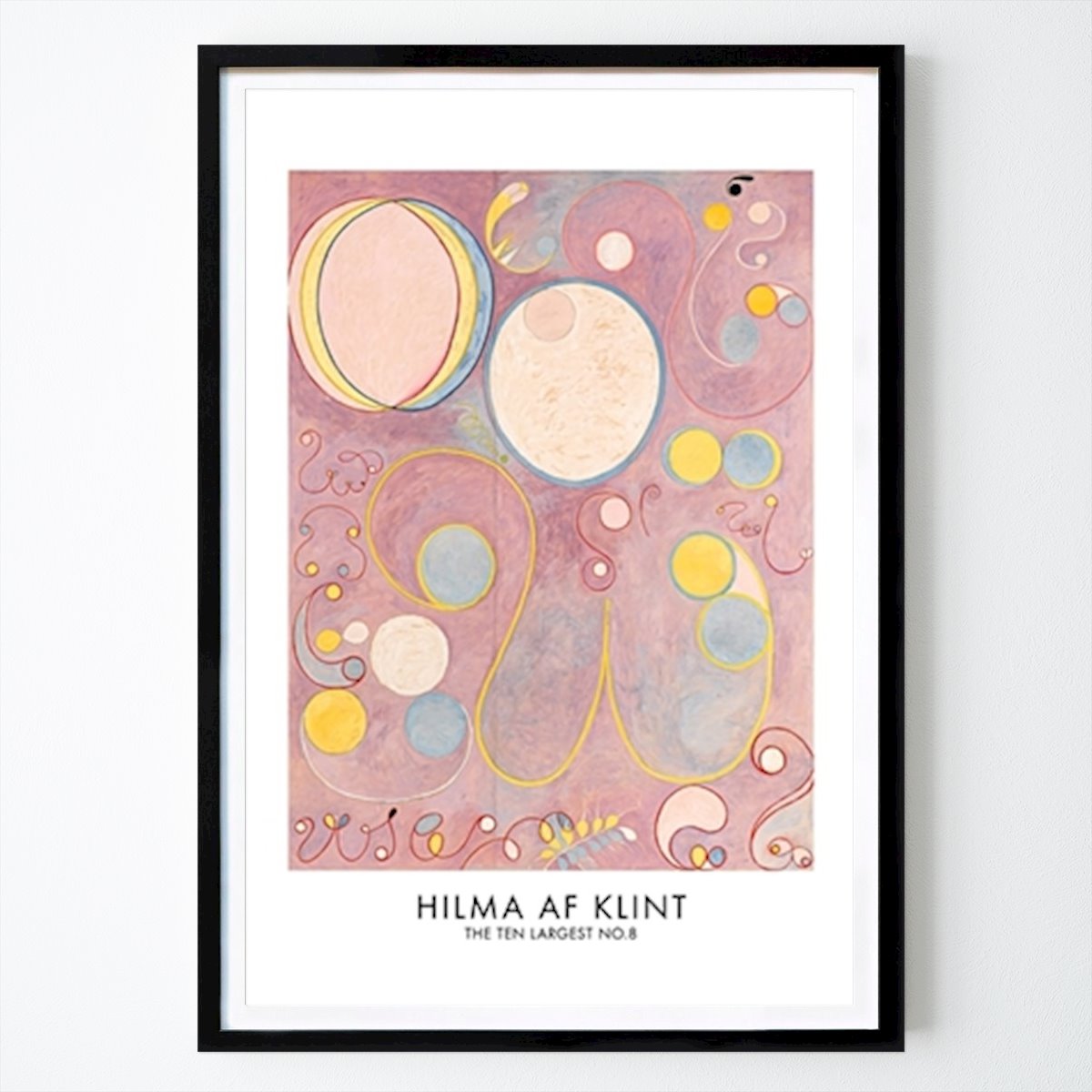 Abstracto Póster: Los diez pósters más grandes del n.o 8 de Hilma Af Klint