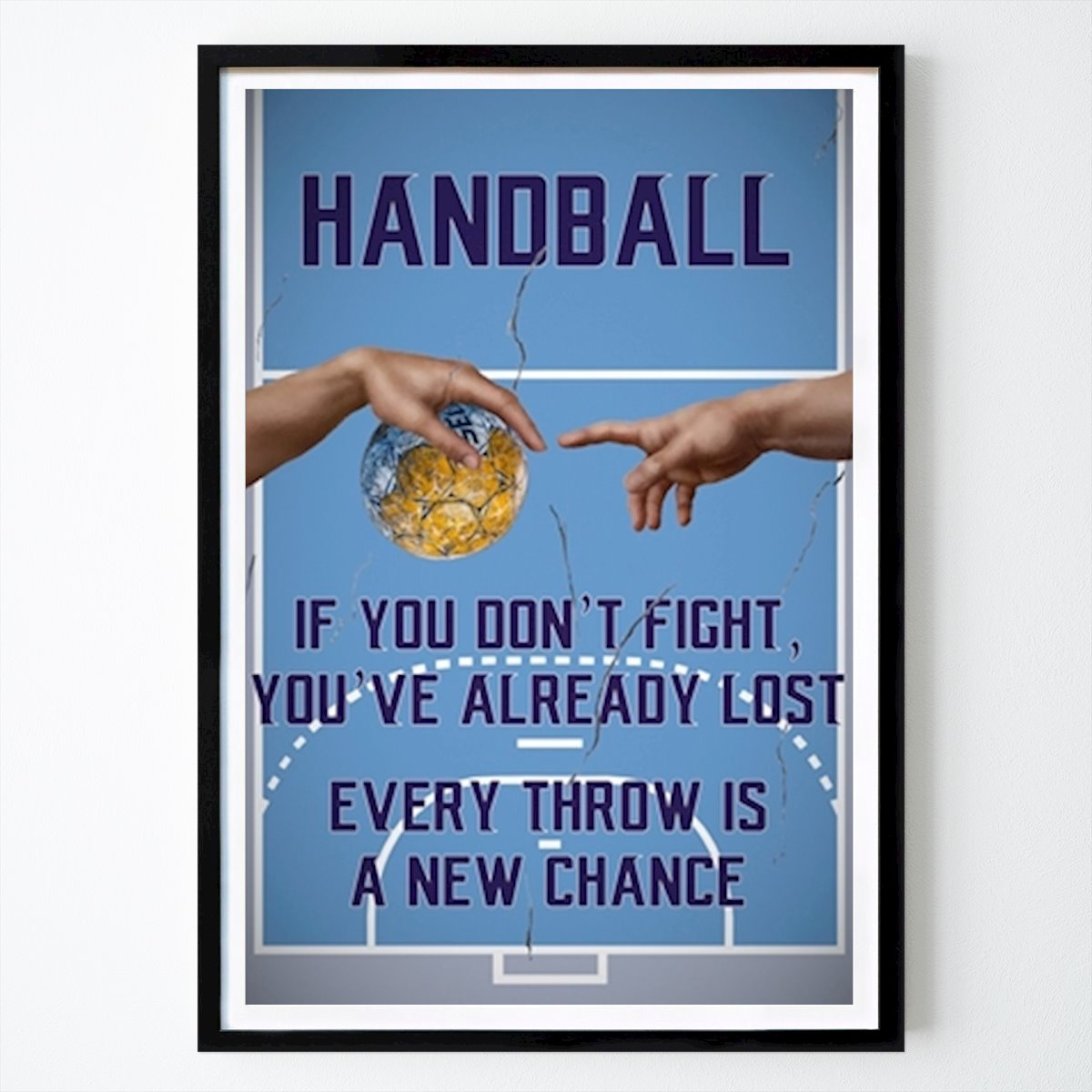 Hobby Poster: Handboll Motivation av Lars C