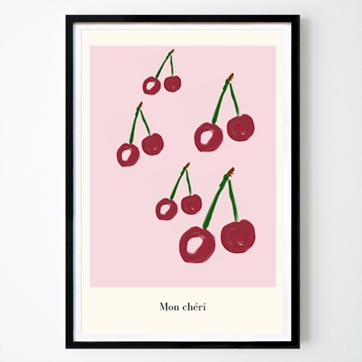 Botanical Poster: Cherry Delight by Merel Takken