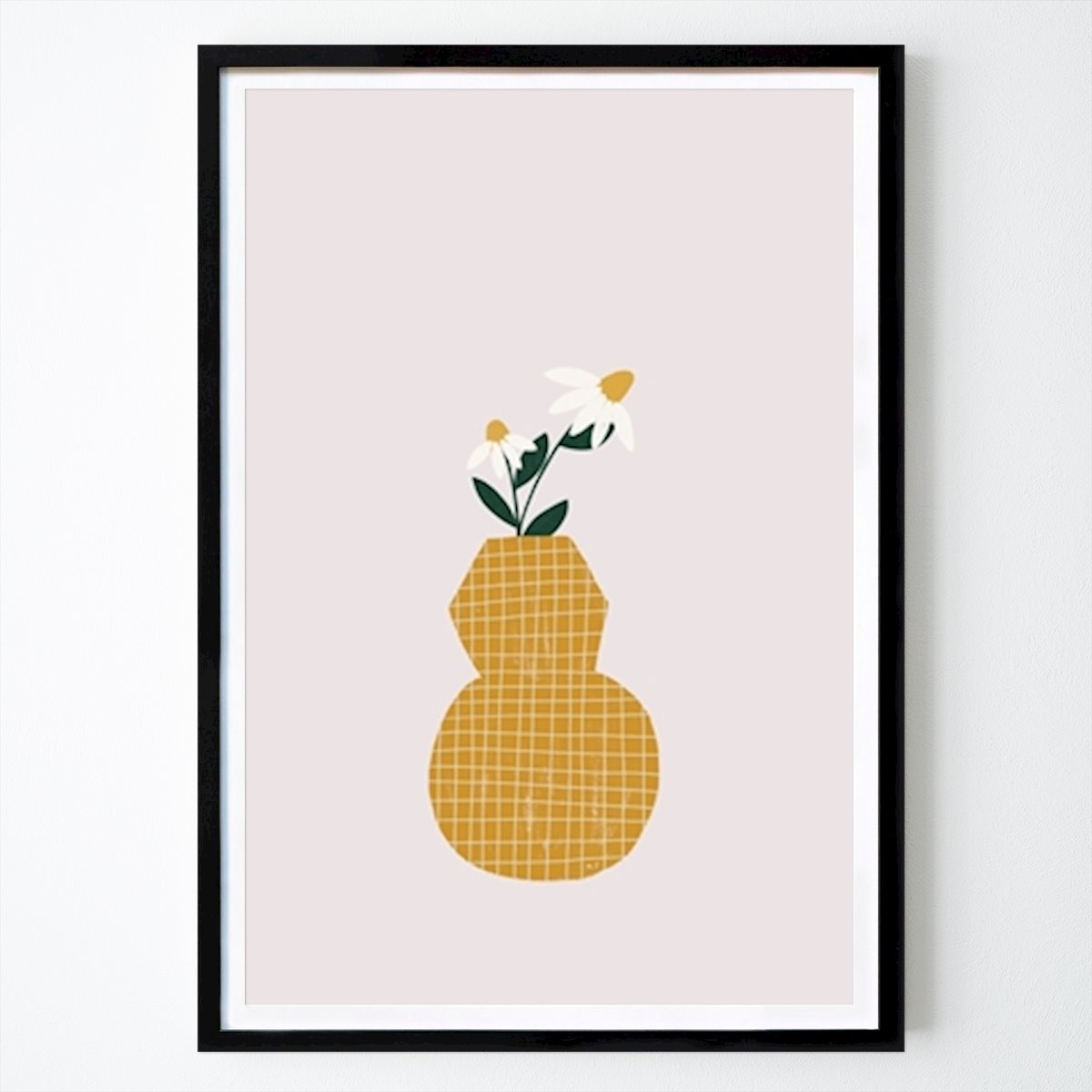 Rétro & Vintage Affiche: Simplicité florale par Menina Lisboa