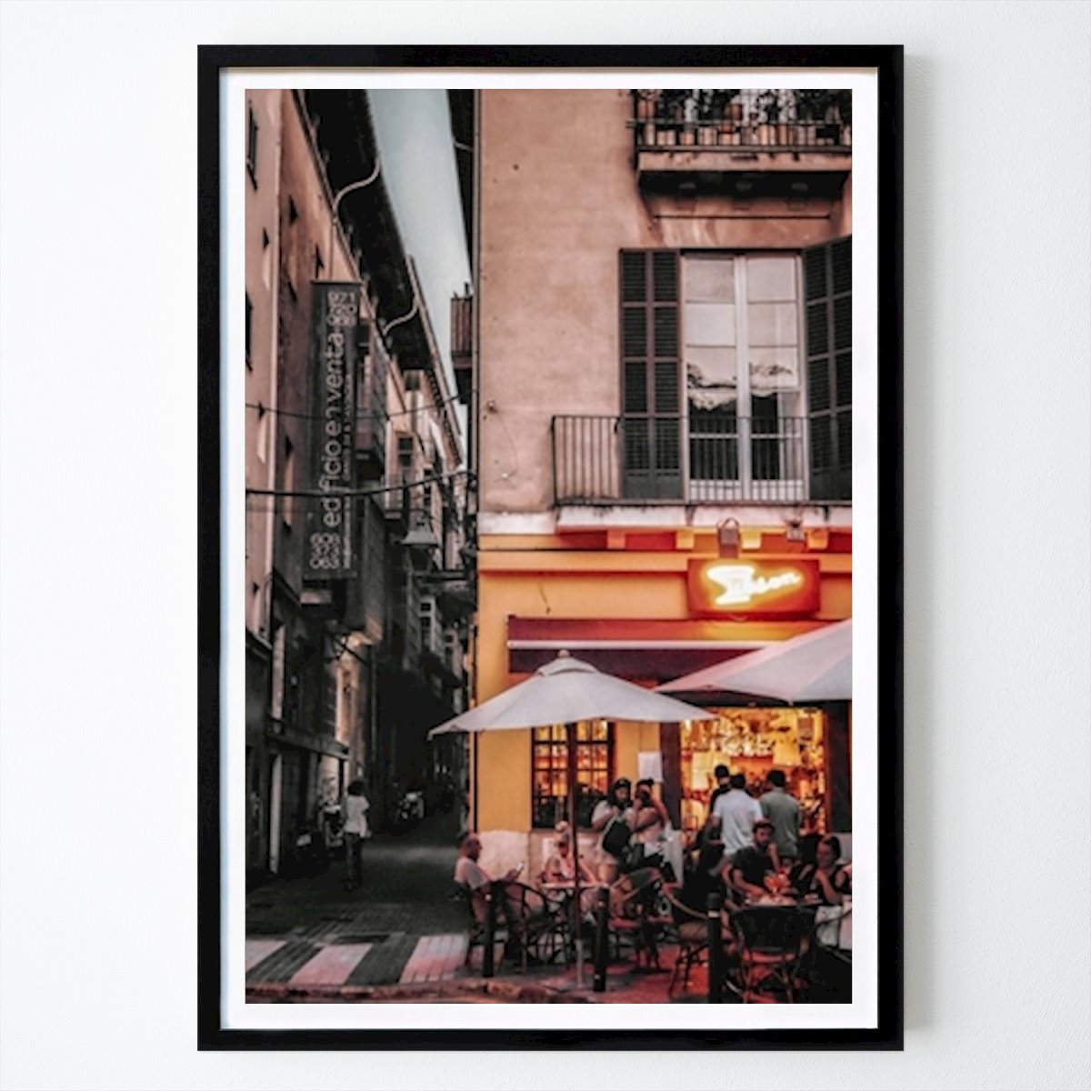 Places & Cities Poster: The alleys of Palma by Thomas Sangheim
