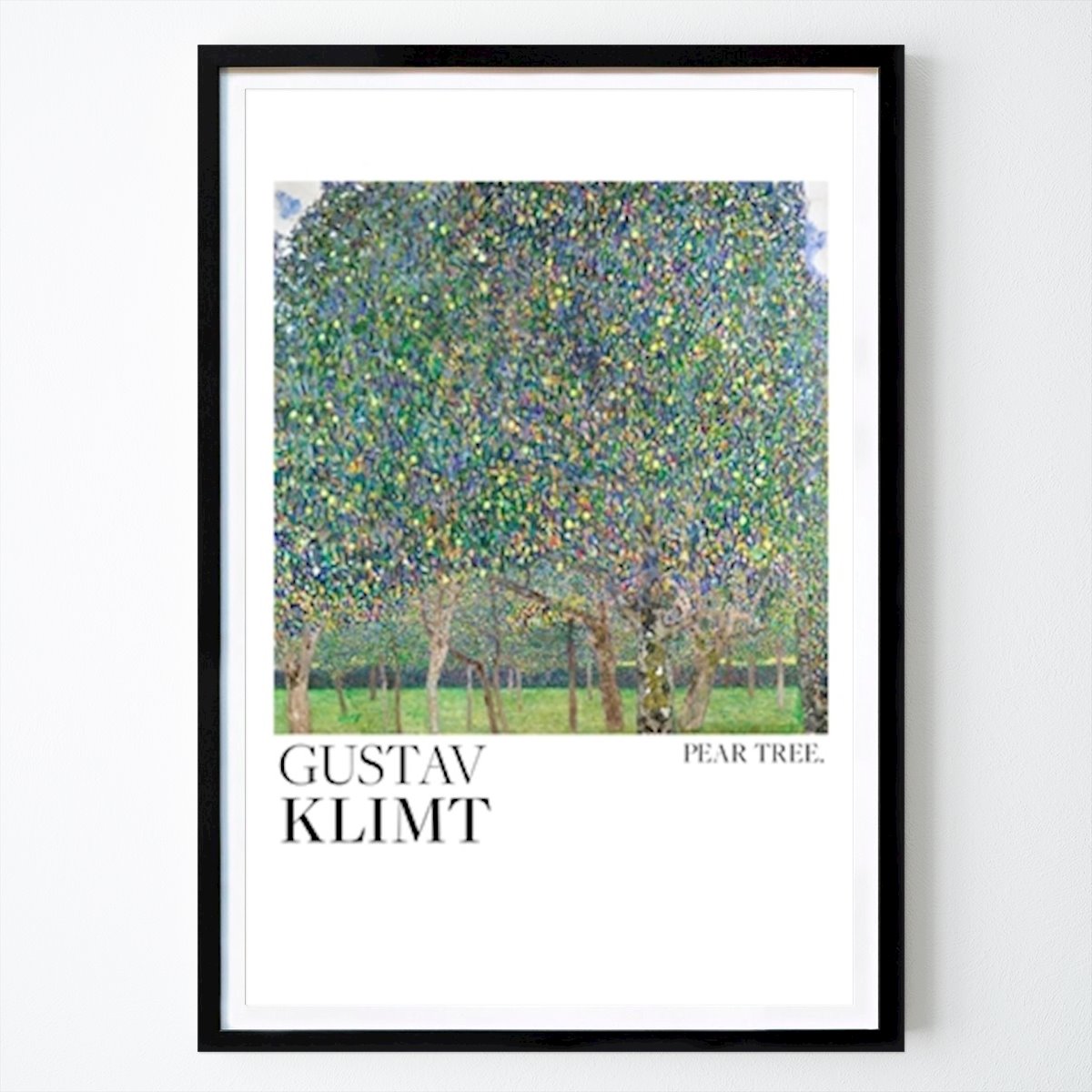 Abstraktní Plakát: Hrušeň (1903) Plakát od Gustav Klimt