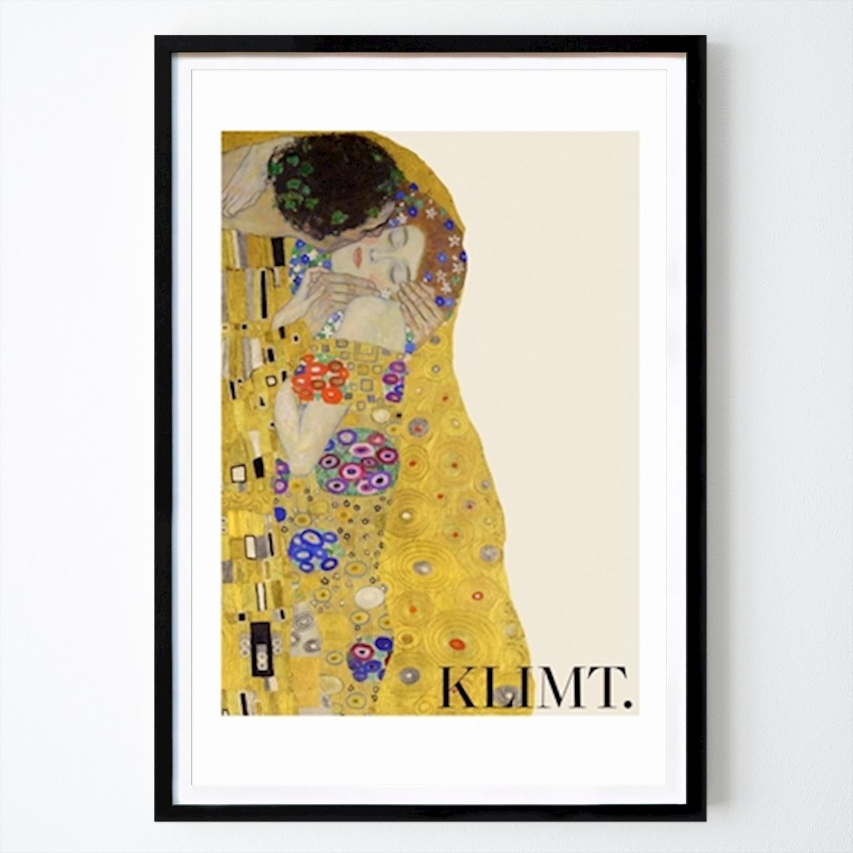 Abstrakt Plakat: Kysset(1907 1908)Special av Gustav Klimt