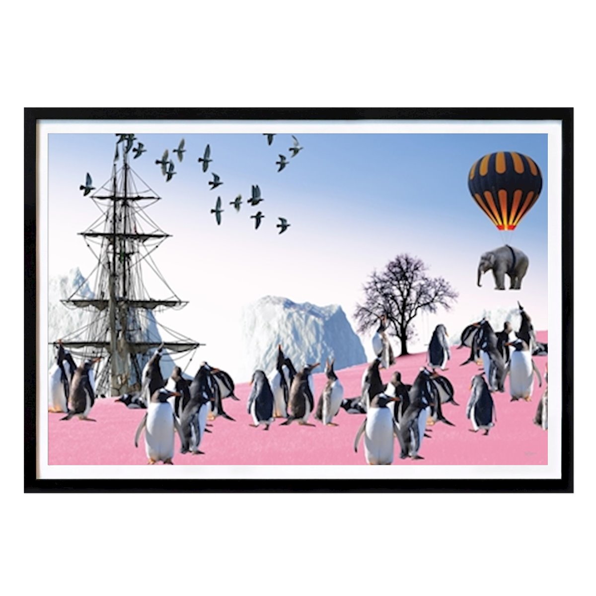 Places & Cities Poster: Surreal Journey by Sue Skellern