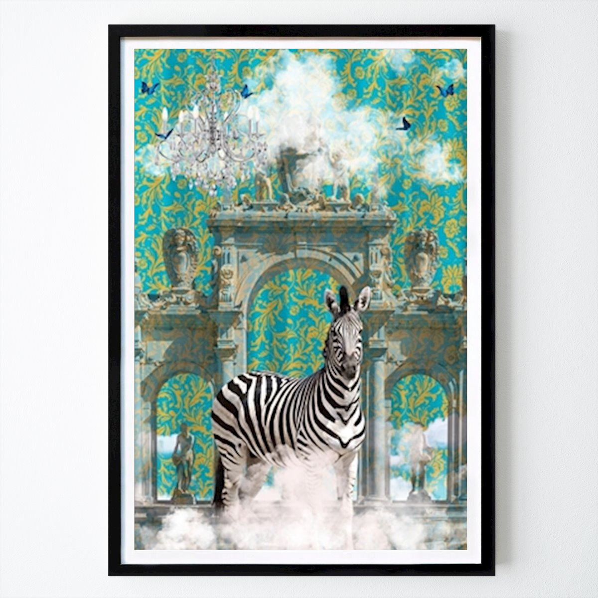 Djur Poster: Regal Zebra Dreamscape av Sue Skellern