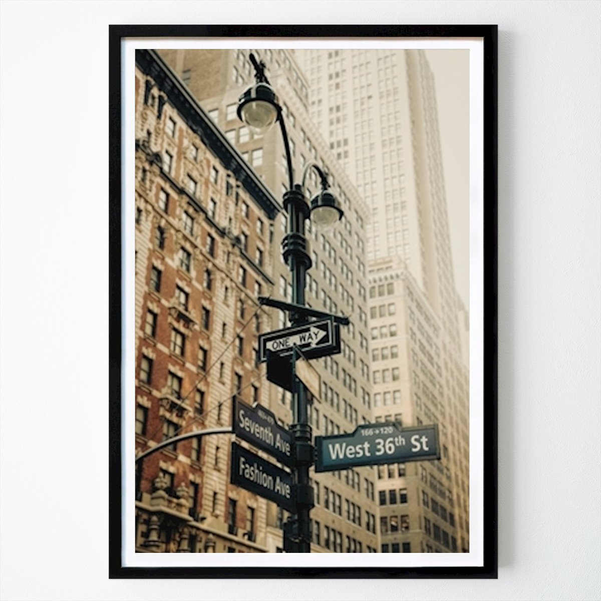 New York Poster: Fashion Avenue von Pascal Deckarm
