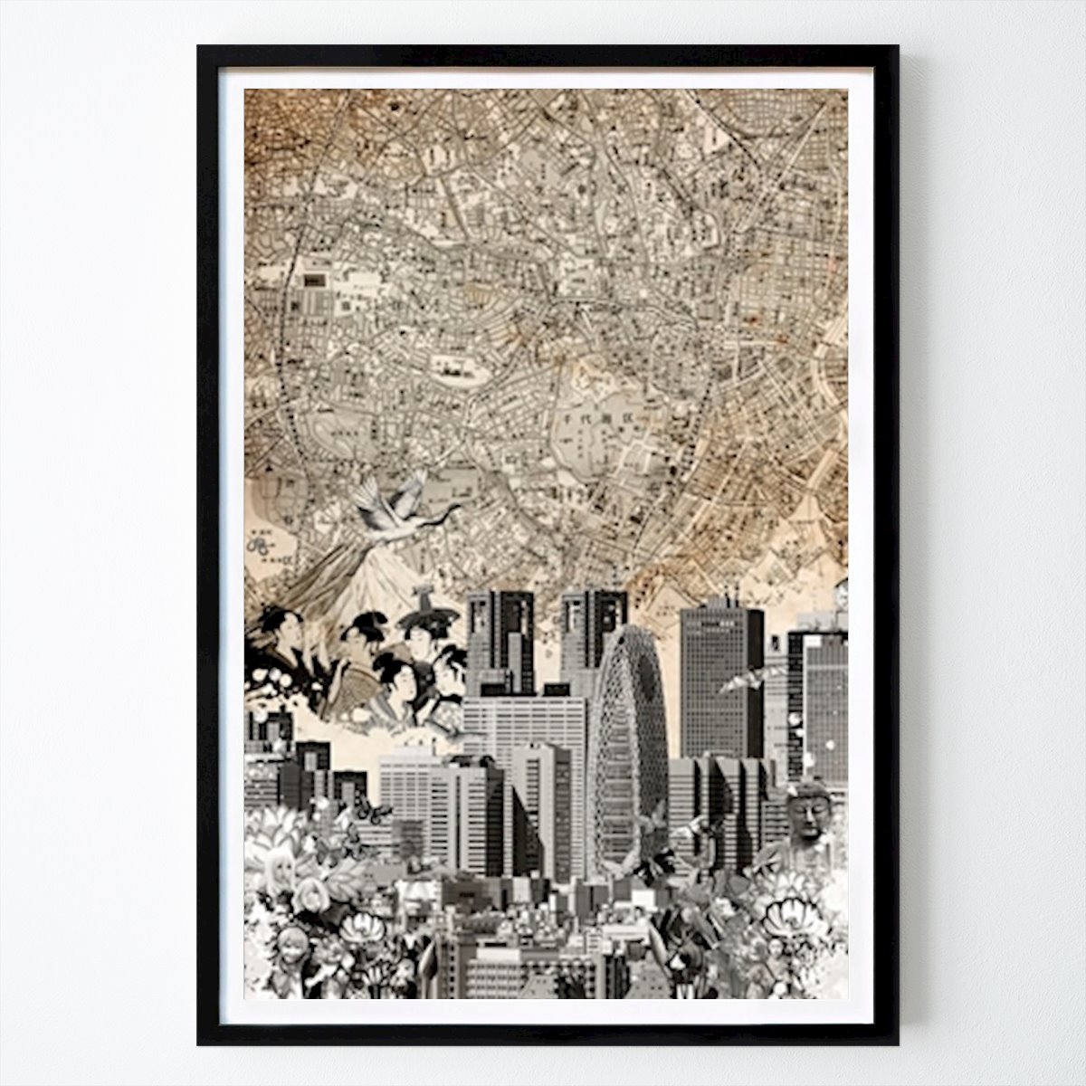 Tokio Póster: Tapiz de Tokio de Simon Goggin