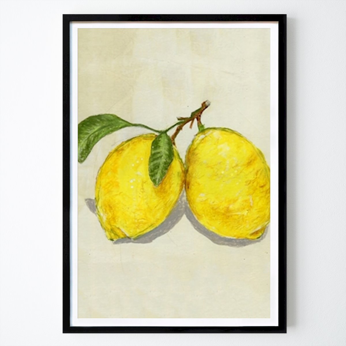 Cocinas Póster: Mediterranean Lemons de Ines Paul