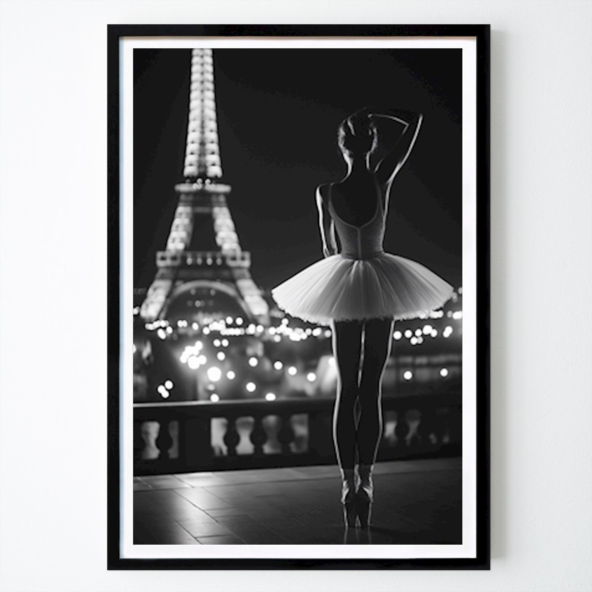 Byer & Steder Plakat: Ballet dancer in Paris av Sandy Kallyny