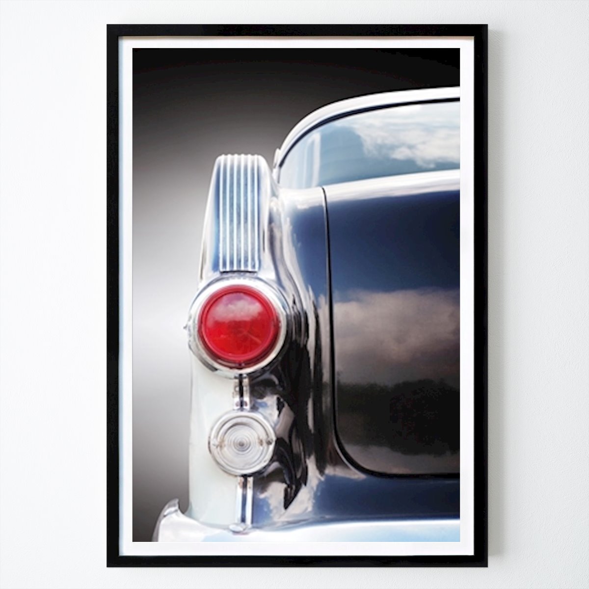 Retro & Vintage Poster: US classic car Chieftain 1955 av Beate Gube