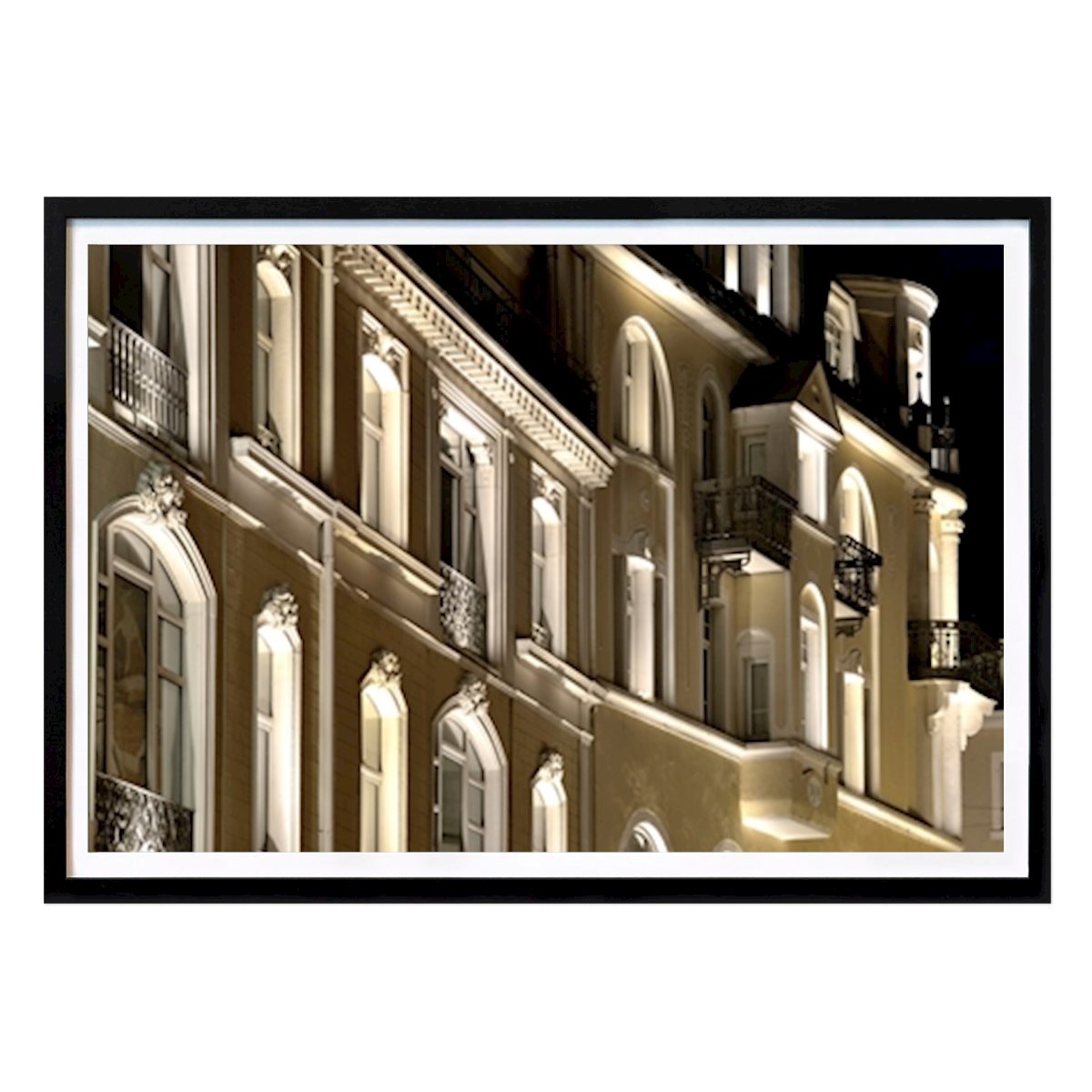 Byer & Steder Plakat: Baden-Baden, Stadthaus av Nick Wendt