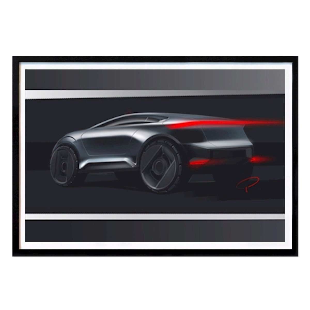 Bil Plakat: BIL DESIGN av Andersson