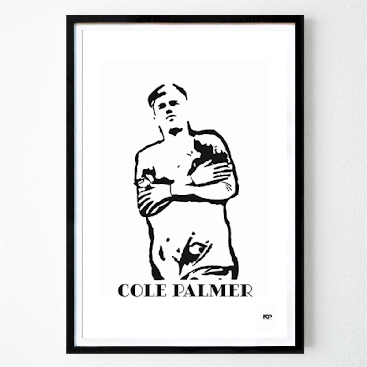 Fútbol Póster: Cole Palmer de FC Prints