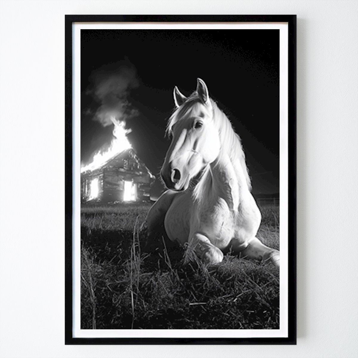 Photo Art Poster: The Horse by Roman Rögner