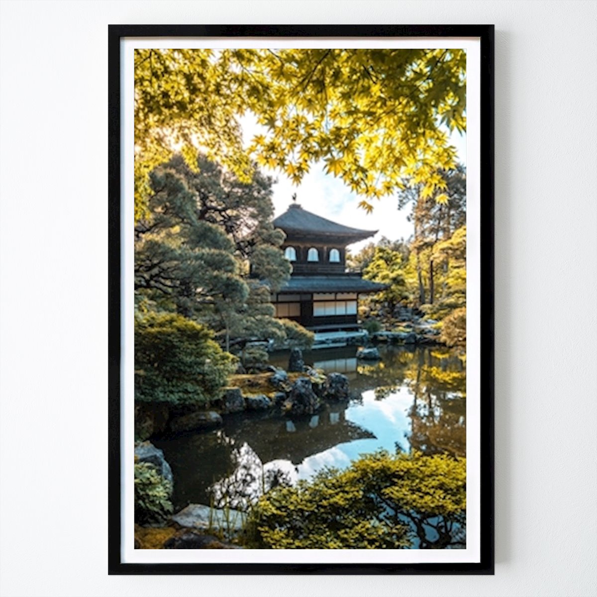 Botanisk Poster: Kyoto, Japan, Ginkaku-G av Rafael Block