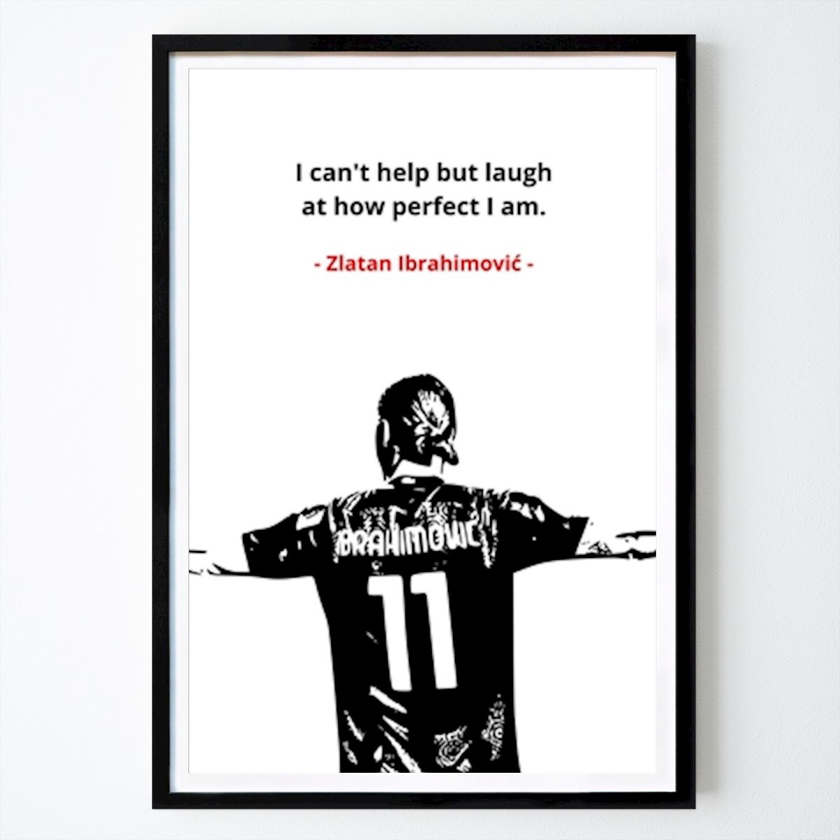 Citáty Plakát: Zlatan Ibrahimovic Quotes od Artzy Sport