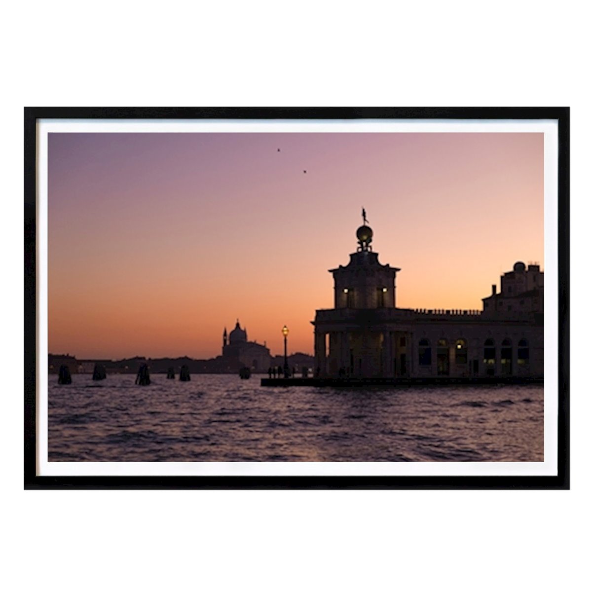 Italien Poster: Sonnenuntergang in Venedig von Floris Trapman