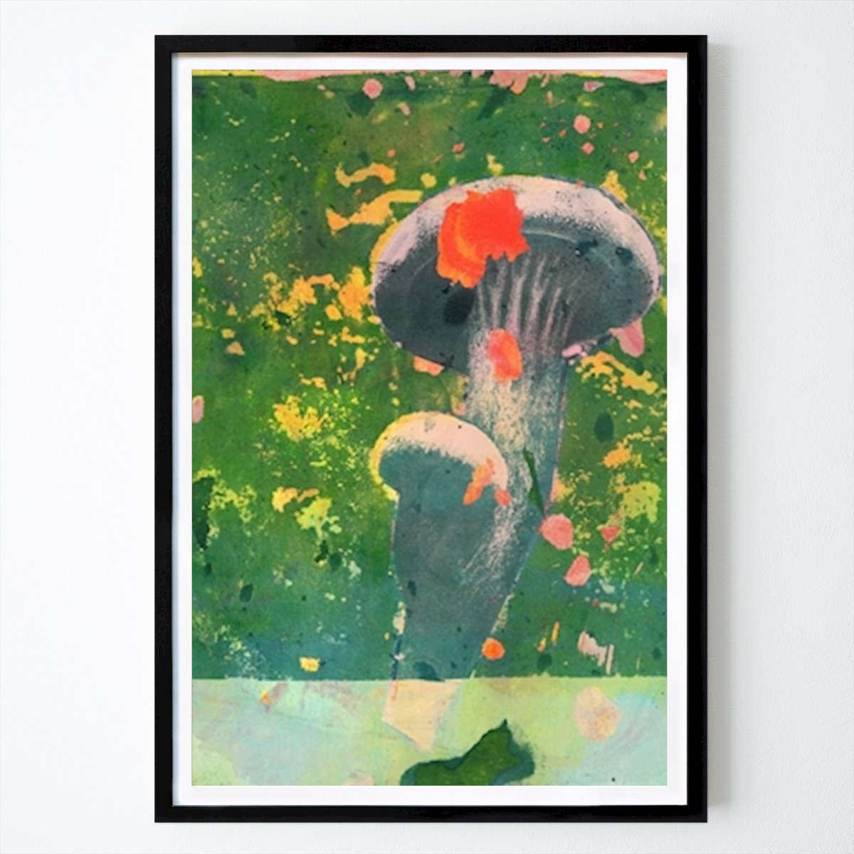 Retro & Vintage Plakat: Vintage svampe på landet av Nina von Åkerman
