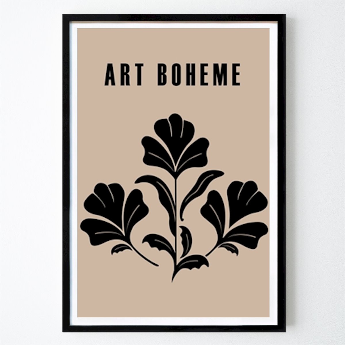 Botanical Poster: Art Boheme Floral Print by TRIPELL