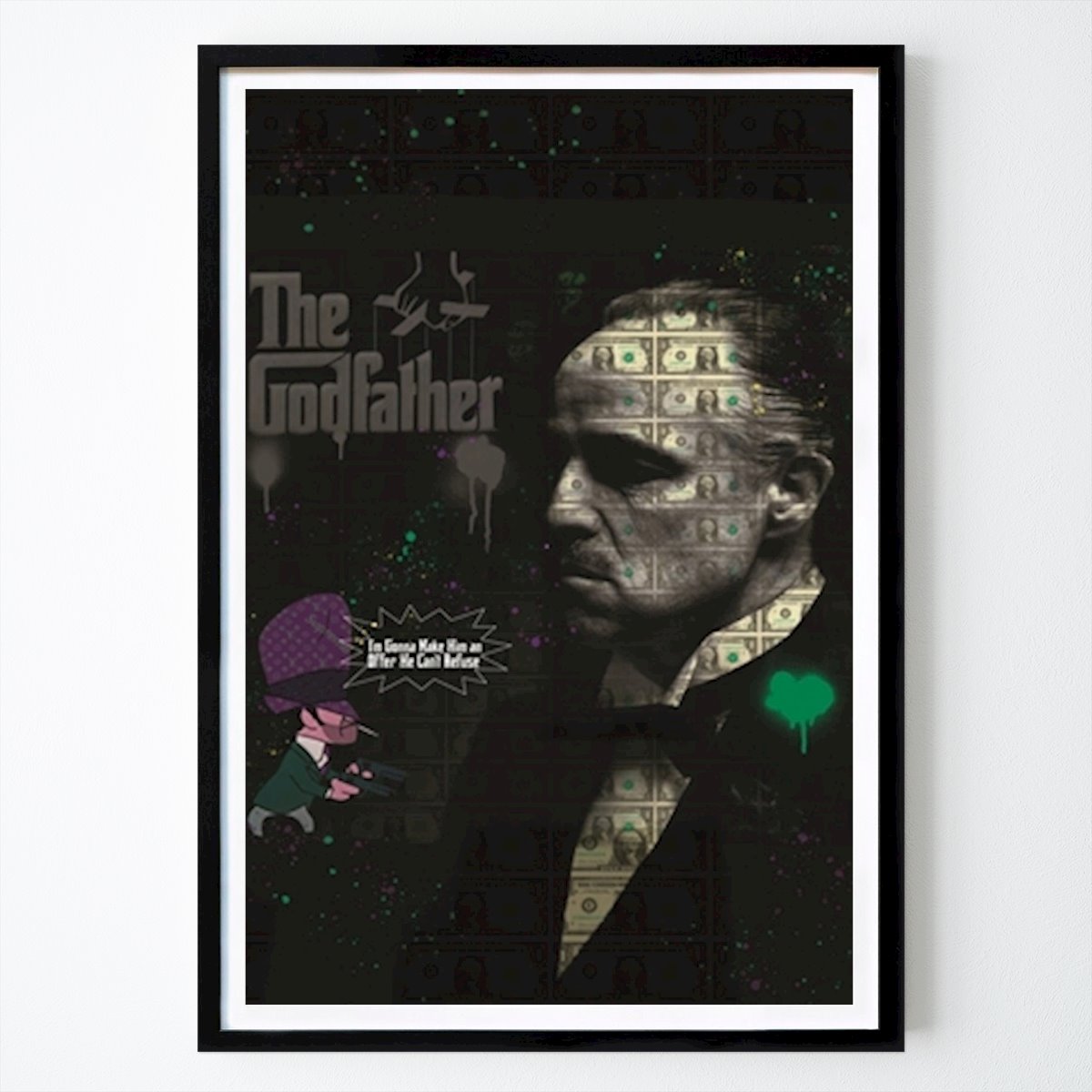 Pop Art Poster: GUDFADERN av MR PABLO COSTA
