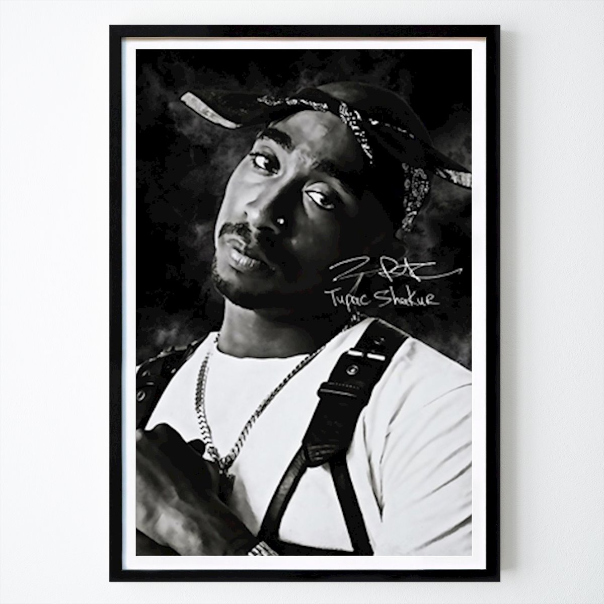 Loisirs Affiche: Tupac Shakur par Cinematic Meme
