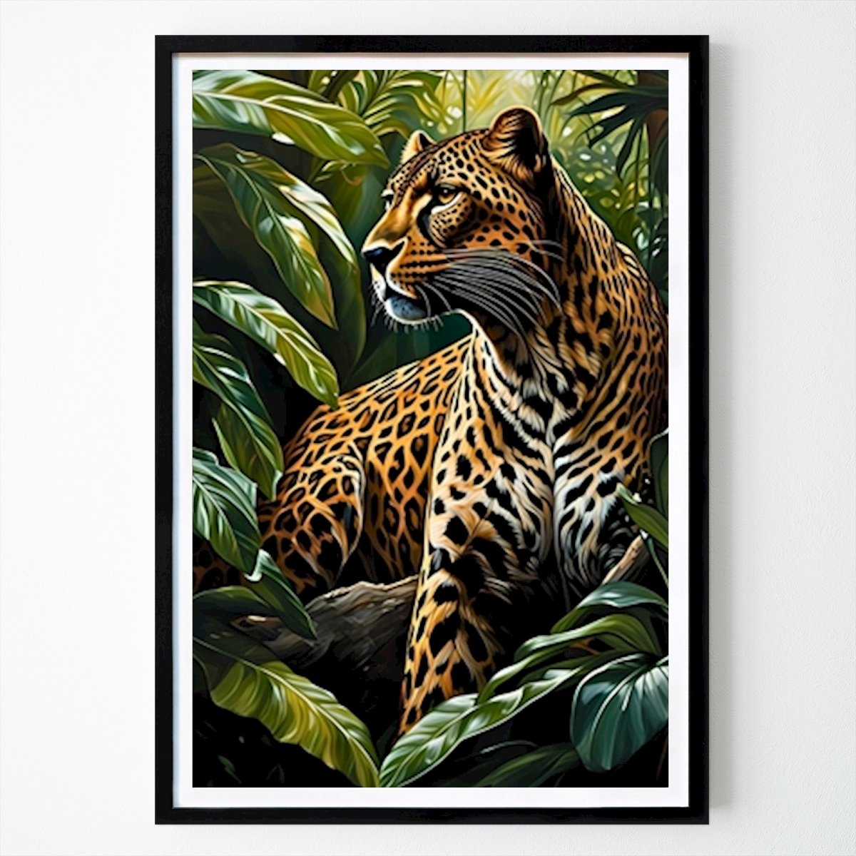 Animals Poster: Leopard in Jungle by BRZ999