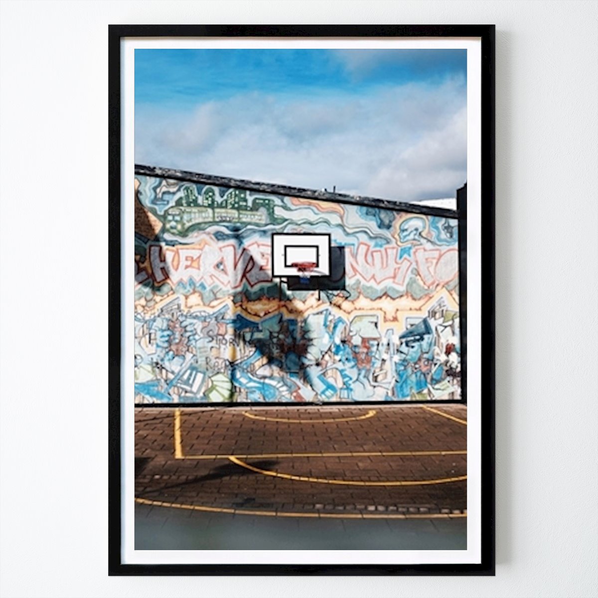 Basketball Plakat: Ringer. av Daniel McCarthy