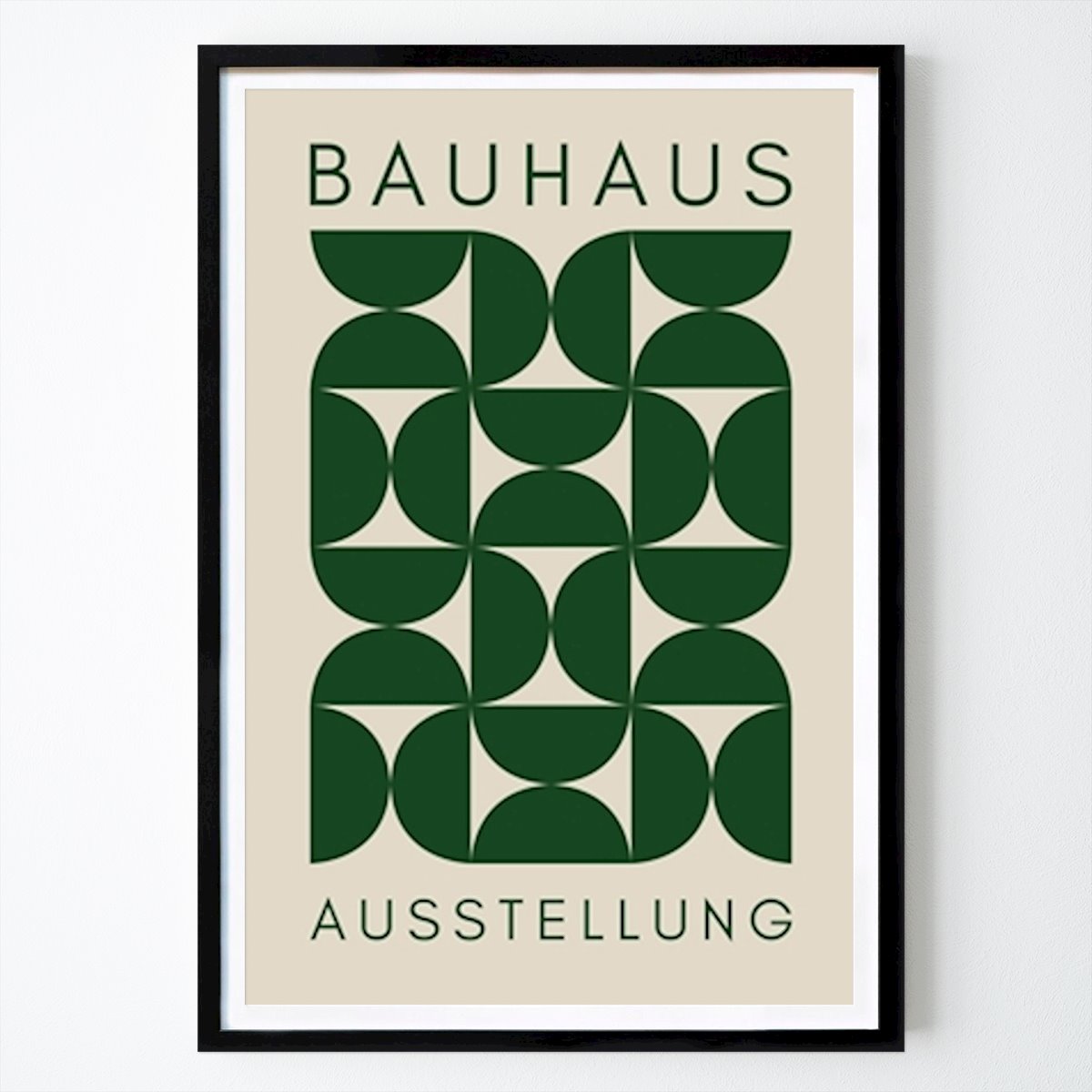 Bauhaus Plakat: Bauhaus Ausstellung – Geometri autorstwa William Gustafsson