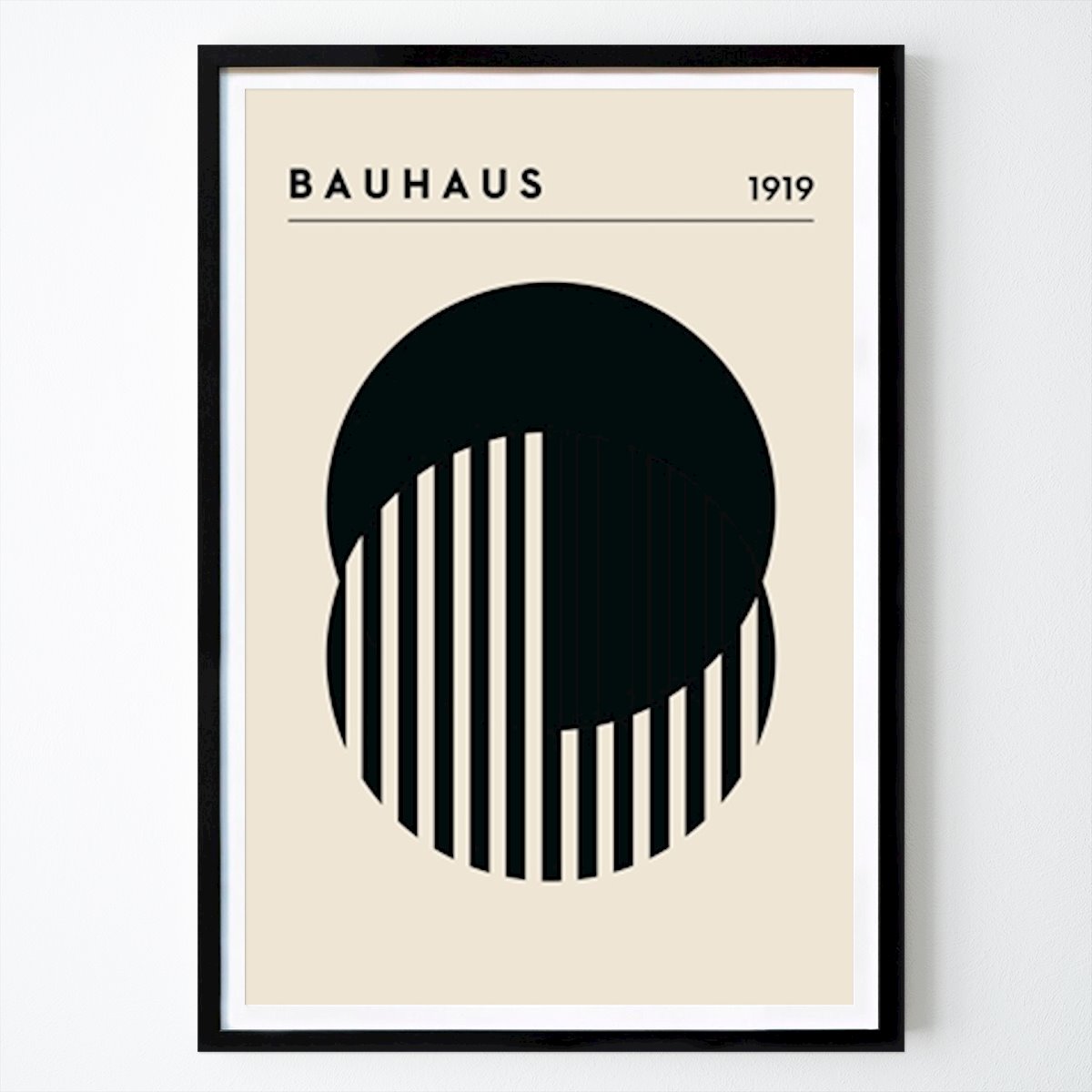 Bauhaus Poster: Bauhaus 1919 van William Gustafsson