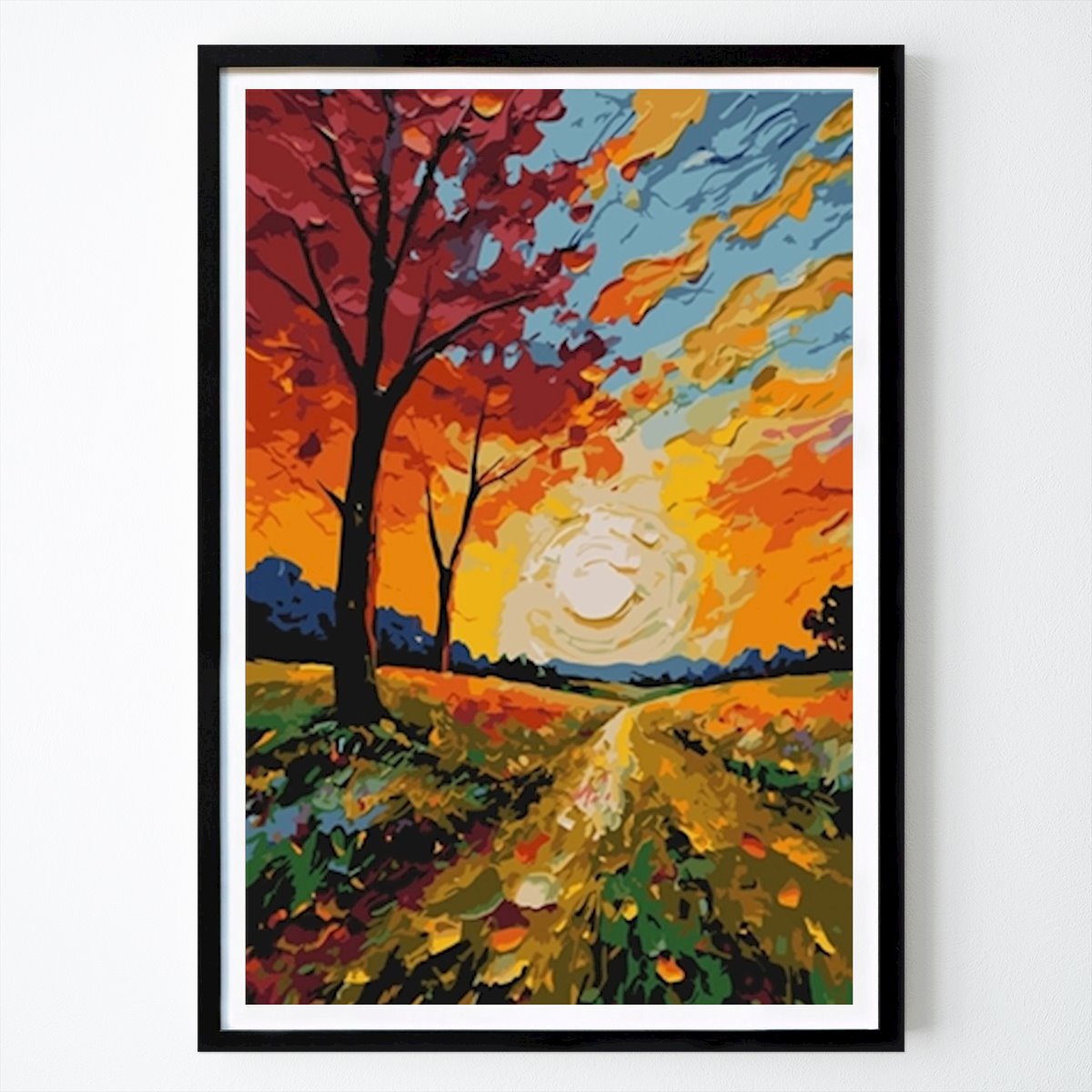 Naturaleza Póster: Pathway to the Radiant Horizon de Wall painting