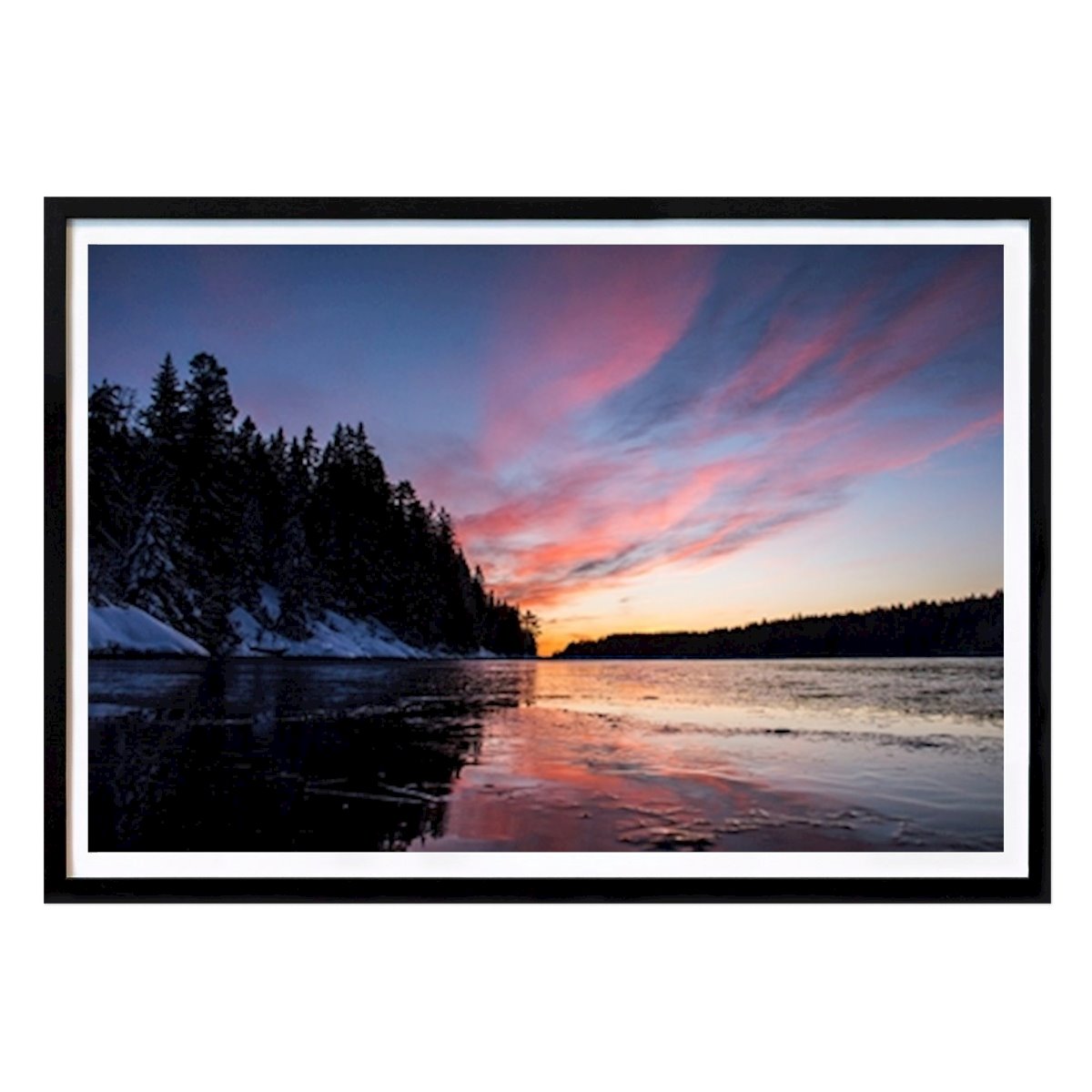 Nature Poster: Warm&cold. by Sebastian Evensson