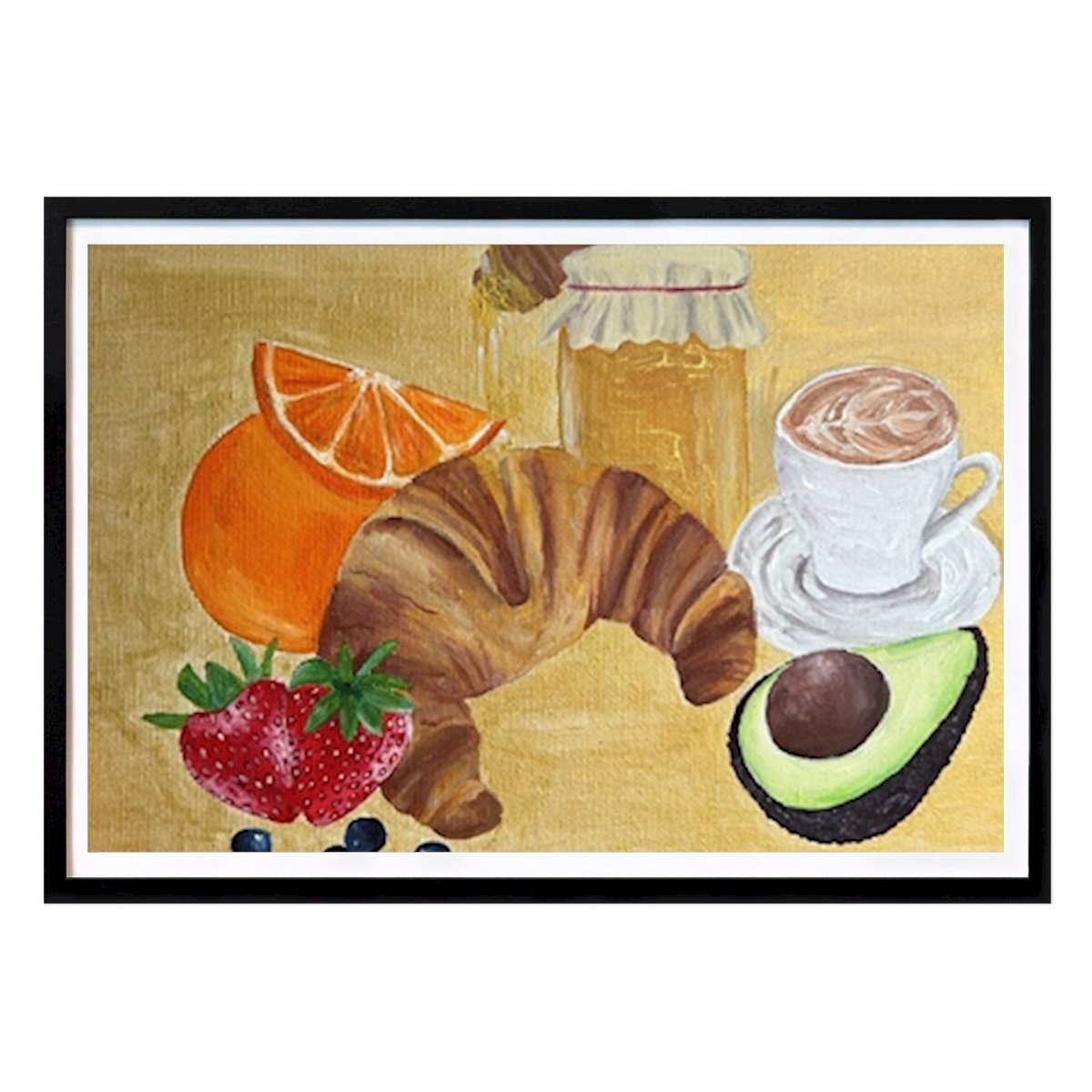 Konstnärlig Poster: Frukost i Paris av Marie Schäfer