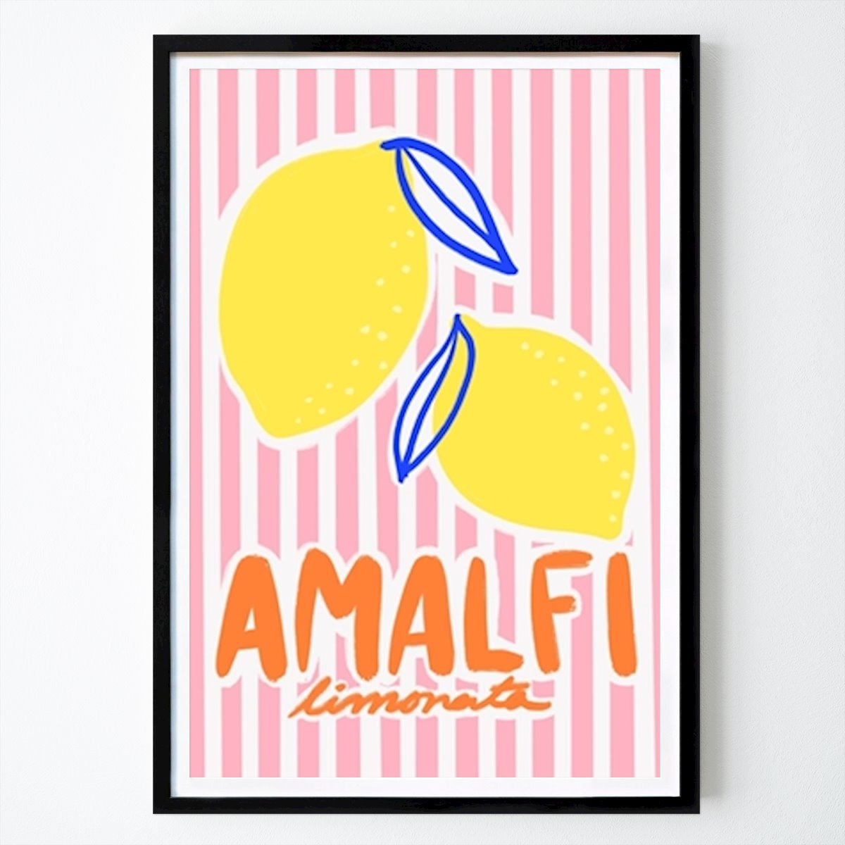Italia Poster: Amalfi Limonata di Athene Fritsch