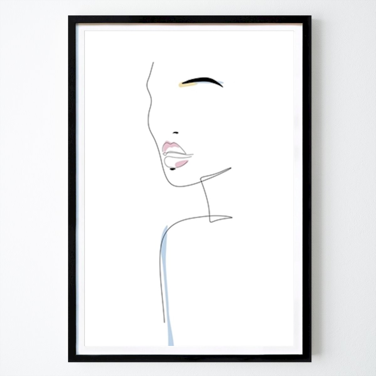 Abstrakcja Plakat: Portret Sweety autorstwa Madara Henina