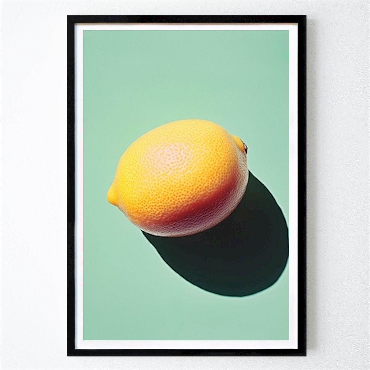 Kök Poster: Minimalistisk citron av Julien andre