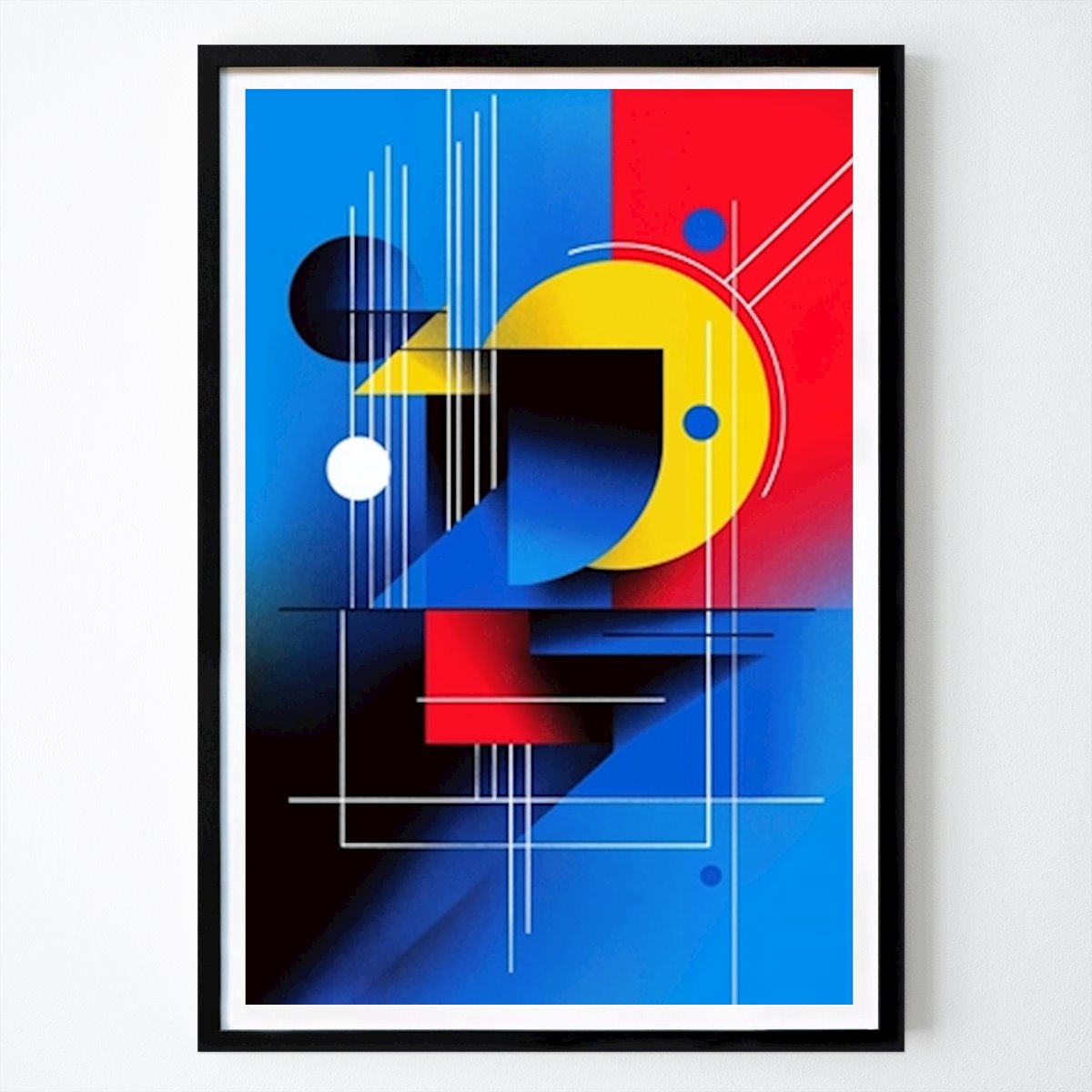 Retro & Vintage Plakat: Prismatisk blues III av Philippe HUGONNARD