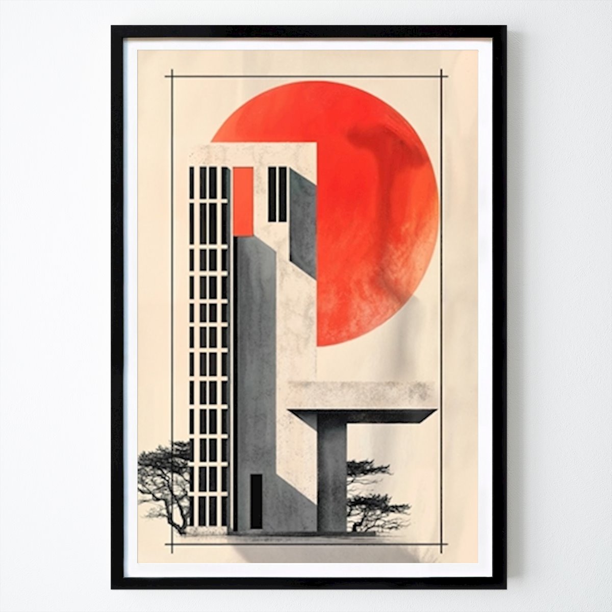 Retro & Vintage Plakat: Retrometrisk - Solar Design II av Philippe HUGONNARD