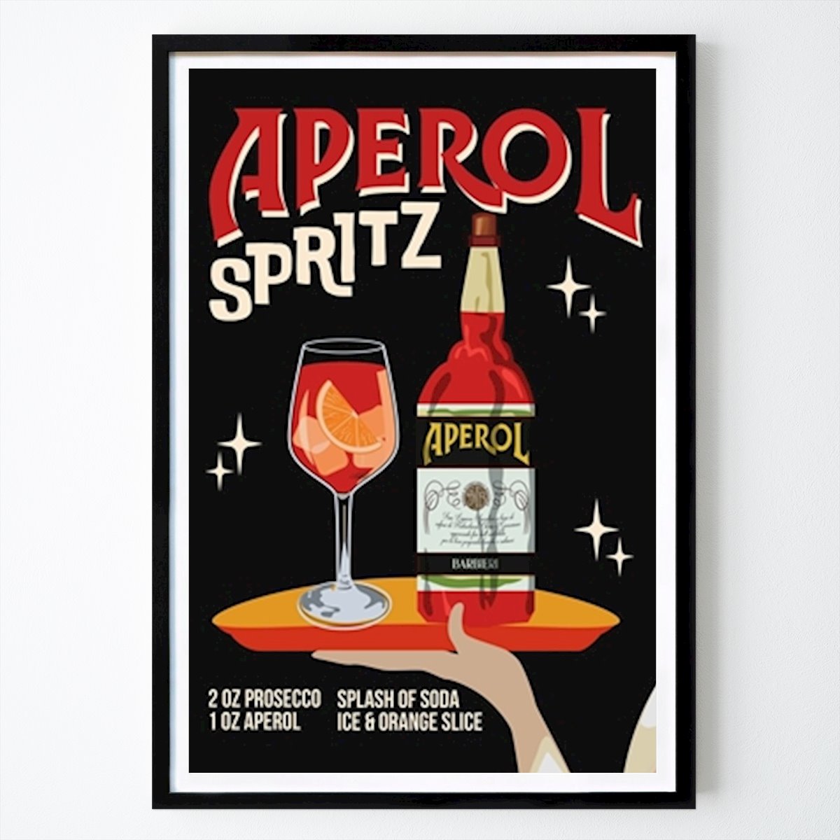 Retro & Vintage Plakát: Aperol Spritz pane! od Jon Downer