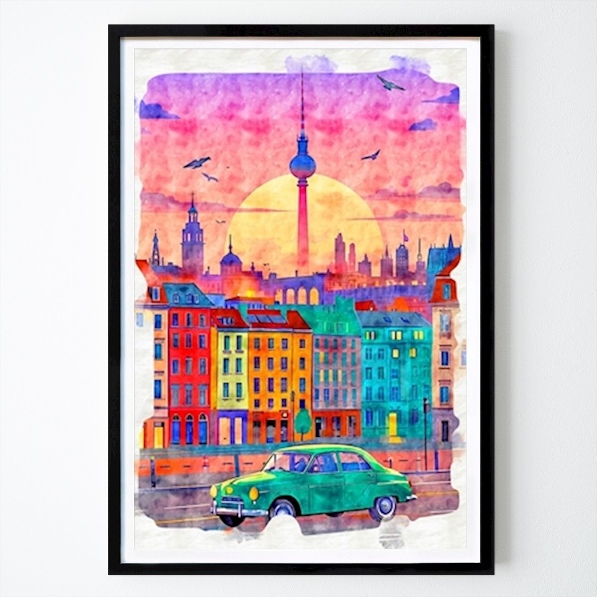 Berlin Plakat: Germany Berlin av Rins Put