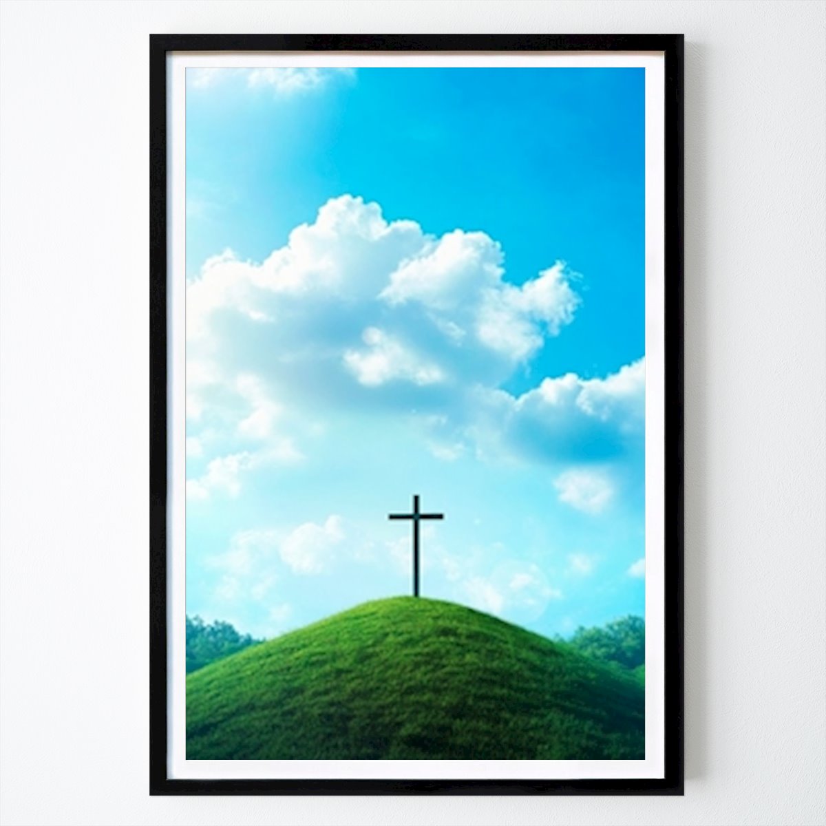 Natur Poster: Cross of Jesus by day av Marco Rivero